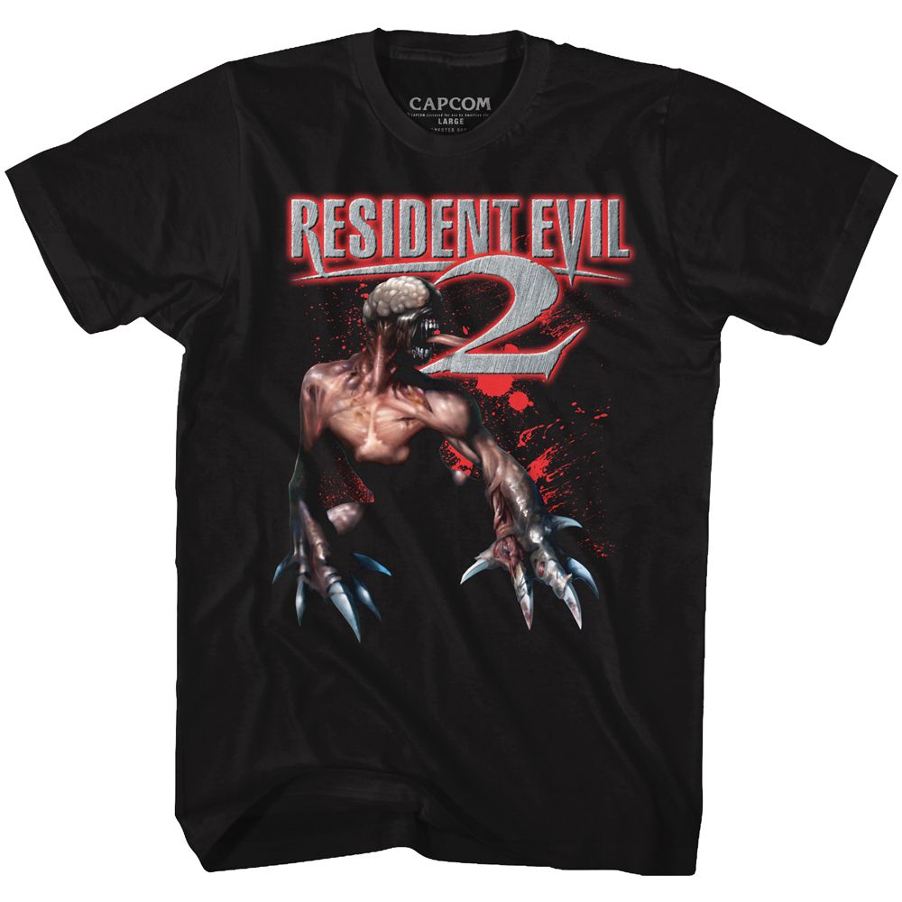 Resident Evil Mr. Licker T-Shirt Adulte Noir