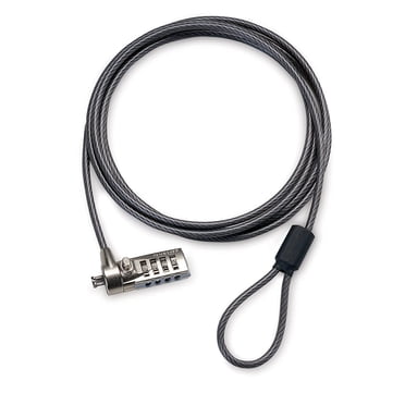Targus DEFCON CL (Notebook Cable Lock) - Combination Lock - Galvanized Steel - 1981mm