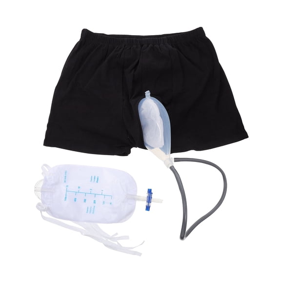 Silicone Urine Bag Men's Incontinence Underwear Breathable & Leakproof