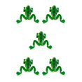 thumbnail image 2 of QualitChoice False Bait Surface Lure Low-Resistant Strong Toughness Steel Wire Baffle Bionic Fishing Tools Simulated Fish Scale Pattern Green 5Set, 2 of 6