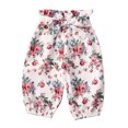 thumbnail image 4 of SUNSIOM Girl's Long Sleeve Floral Rabbit Romper + Floral Pants + Headband, 4 of 9