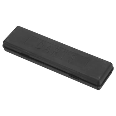 Unique Bargains Portable Nylon Dart Storage Box, Dart Case Holder Keep Darts Secure, Black