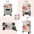 thumbnail image 3 of Travel Luggage Cover Suitcase Protector Fits 18-32 Inch Luggage Wheel Covers Patterned Travel Related Items Flower Luggage Protector Elastic Luggage Anti-scratch Suitcase Cover M, 3 of 5