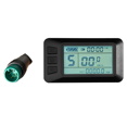 thumbnail image 1 of Electric Bicycle Display KT LCD7U KT-LCD7U LCD Display Computer with USB Interface Waterproof Connector, 1 of 5