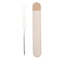 thumbnail image 1 of Stainless Steel Mixing Spatula for Nail Art and Makeup Applications H4Y9, 1 of 1