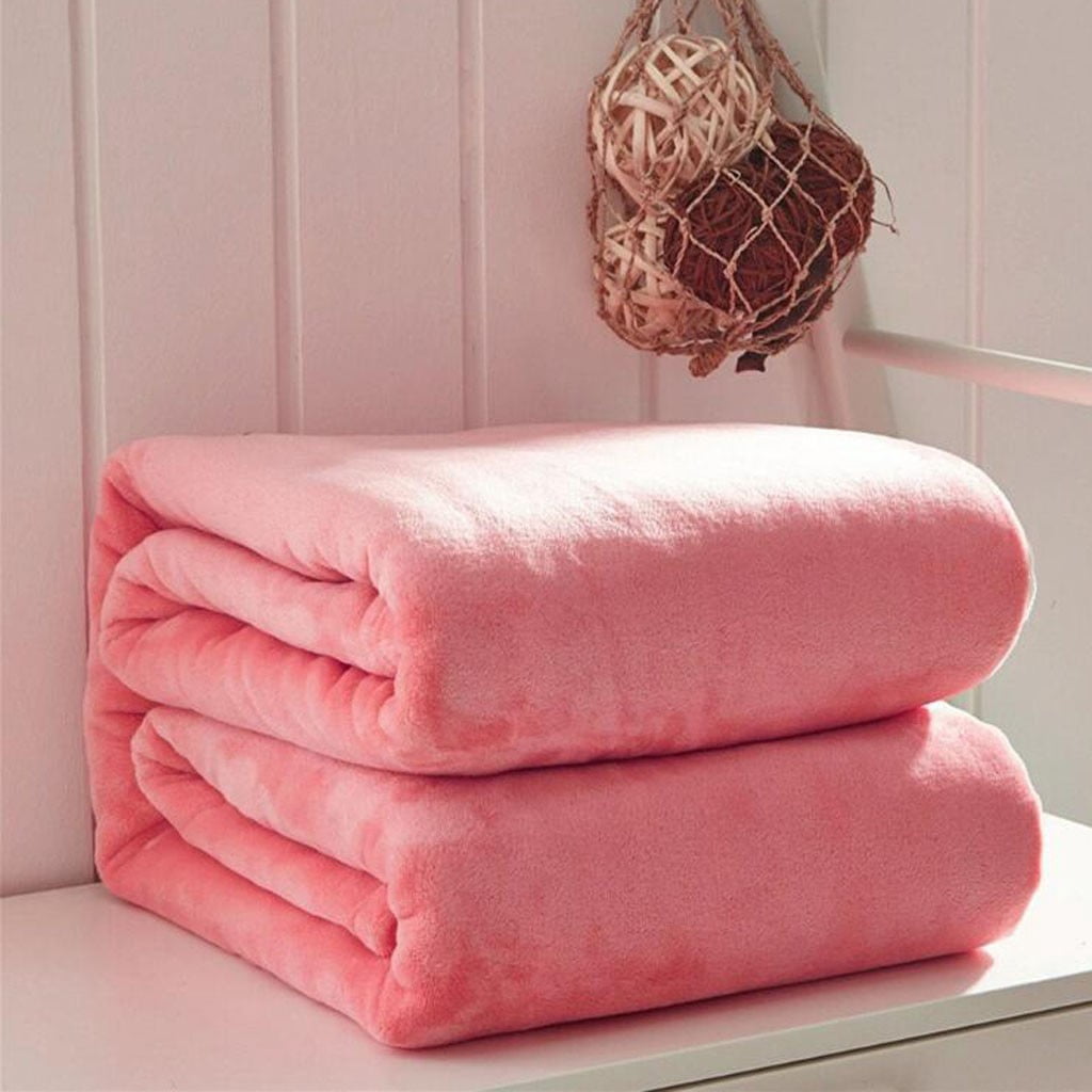 Jusqu'à 65% de Réduction SMihono Couverture en Micro-Peluche Super Douce et Chaude pour Canapé