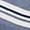 Blue Stripe, variant on Mainstays Plush Blanket Gray DQ