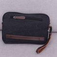 thumbnail image 4 of Men Wallet Large Capacity Business Long Zipper Bag Multifunction Wallet Handbag Black, 4 of 8