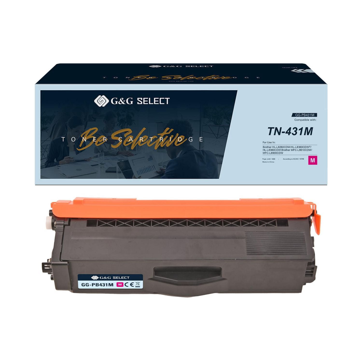 G&G Select Brother TN-431 Nouvelle cartouche de toner magenta compatible