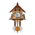thumbnail image 1 of fastboy Traditional Black Forest Chalet Clock For Charming And Timeless Décor Cuckoo Clock Easy To Read CM010, 1 of 6