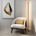 thumbnail image 4 of Modern LED Corner Floor Lamp Atmosphere Lamps Standing Lights (Black White), 4 of 7