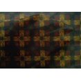 thumbnail image 4 of oneOone Cotton Silk Fabric Check & Triangle Ikat Decor Fabric Printed BTY 42 Inch Wide, 4 of 4