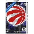 thumbnail image 2 of NBA Toronto Raptors - Maximalist Logo 23 Wall Poster, 22.375" x 34", 2 of 4