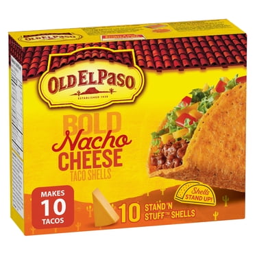 Old El Paso Stand n' Stuff Taco Shells, Cheesy Blasted, Gluten Free