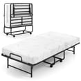 thumbnail image 1 of Costway Twin Size Folding Bed with 5-Inch Mattress, Memory Foam Mattress & Metal Slat Frame, 1 of 10