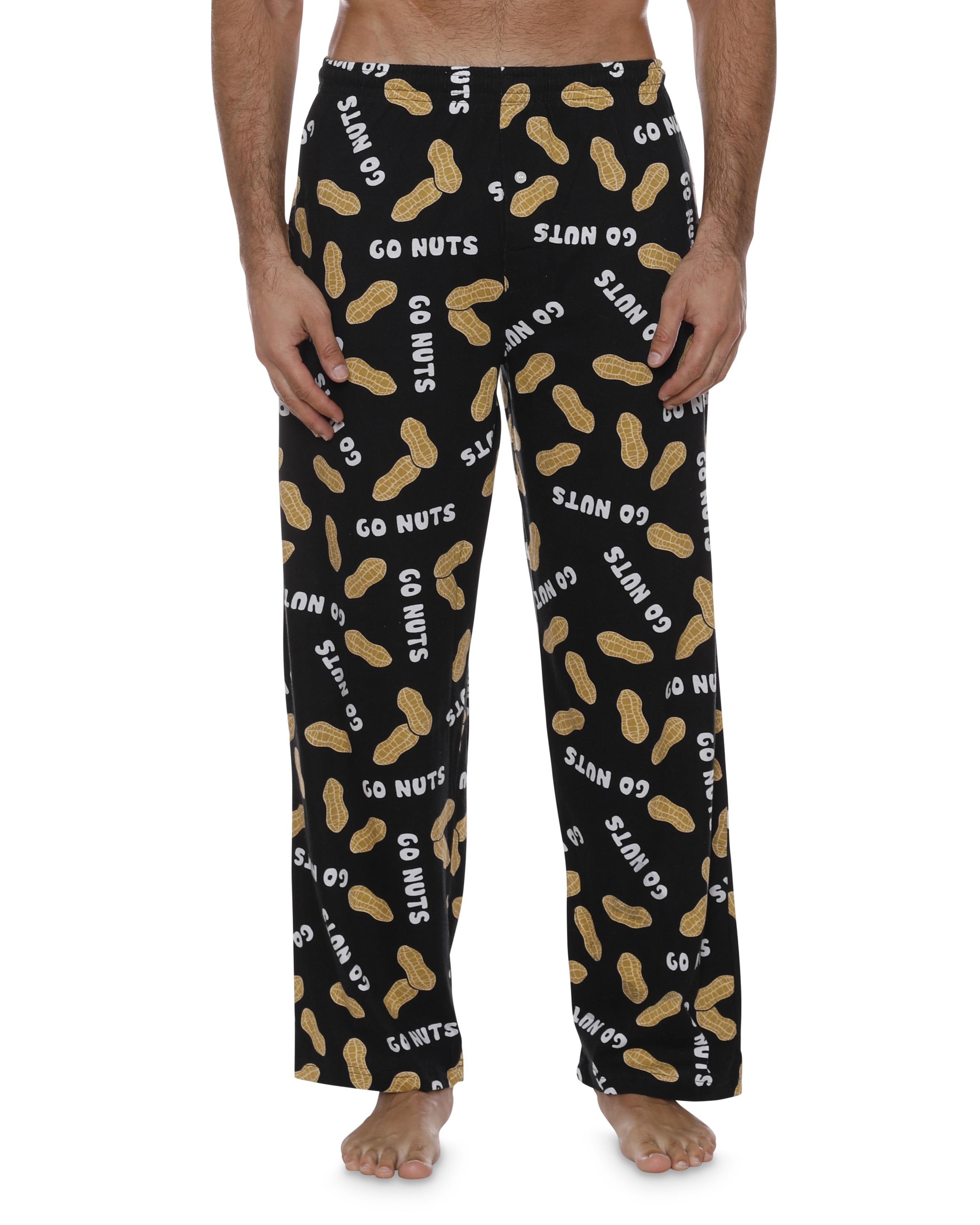 Men's Fun Lounge Pants Boxers Printed Pajama Graphic Pants Loungewear