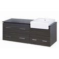 thumbnail image 1 of Imaginations Américaines 60.75 pouces W Vanity Set Gris, 1 of 1