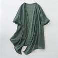 thumbnail image 1 of Simua Cardigan Ouvert à Manches Longues pour Femmes, Décontracté, Léger, Mi-Longueur, 1 of 3