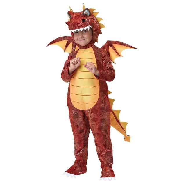 Morris Costumes CC00105T Child Fire Breathing Dragon Costume - Size 3-4