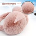 thumbnail image 3 of SUTENGDA Cache-Oreilles Duveteux pour Femmes, Cache-Oreilles Pliables en Peluche, Cache-Oreilles d'Hiver pour Enfants, Filles Garçons, Chauffe-Oreilles par Temps Froid, 3 of 7