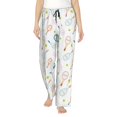 thumbnail image 1 of Xecao Cute Tennis Rackets for Women's Pajama Pants with Drawstring Waist and Side Pockets Lightweight Lounge Sleep Pants-Large, 1 of 6