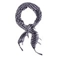 thumbnail image 2 of Foulard Pied-de-Poule Premium Tendance, Noir/blanc, 2 of 2