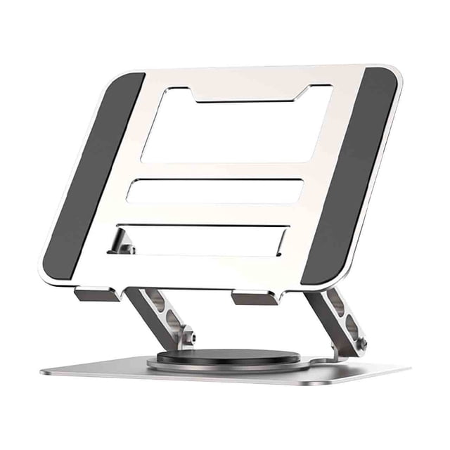 PRETXORVE Support d'Ordinateur Portable en Alliage d'Aluminium Support Rotatif Support de Carnet Radiateur de Carnet