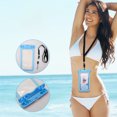 thumbnail image 2 of WRKEKC Clearance IPX8 Waterproof Phone Pouch, Touchscreen-Compatible Dry Bag for Swimming, Diving, or Rafting, Transparent Design with Adjustable Lanyard, Fits Up to 6.7 Phones, 2 of 7