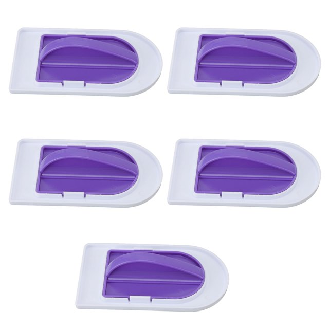 Ccdes Fondant Cake Lissant,5 Pcs Fondant Cake Lissant Poignée en Plastique de Qualité Alimentaire Design Gâteau Décorer Polisseuse Lissante pour Maison Boutique de Gâteaux,Gâteau Décorer Polisseuse Lissante