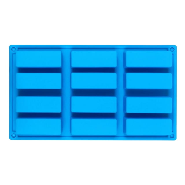 Home Essentials 12-link Chocolate Small Rectangular Molds Cake Baking Molds