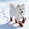 thumbnail image 3 of Breathable Reflective Protective Dog Shoes Boots With Adjustable Straps For Small Medium Outdoor Walking 4PCS, 3 of 6