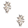 thumbnail image 4 of relayinert Decorative Butterflies Wall Stickers - Beautiful Addition To Home Multiple LK12 Champagne 2Set, 4 of 6