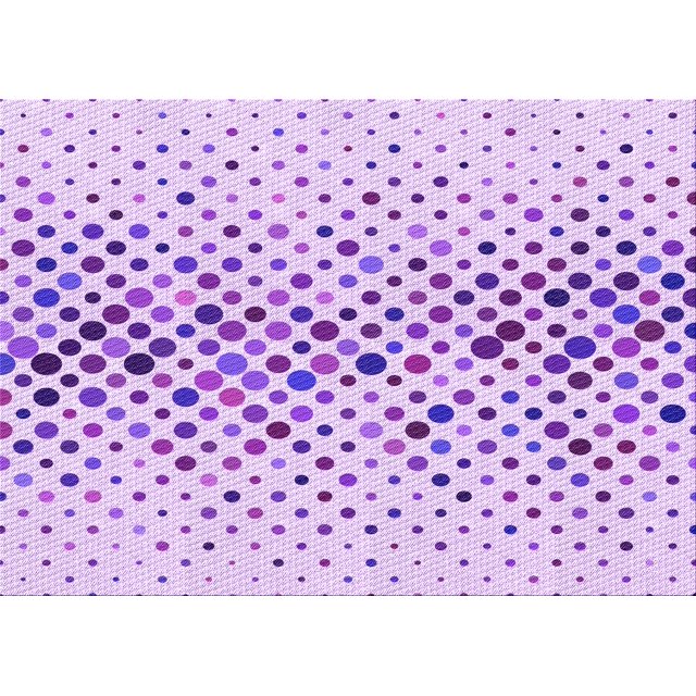 Ahgly Tapis Rectangulaire Lavable en Machine Intérieur Transitionnel Violet, 2 Pieds x 4 Pieds