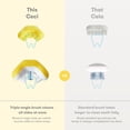 thumbnail image 3 of Frida Baby - SmileFrida Training Toothbrush for Toddlers Triple-Angle Toothhugger, 3 of 7