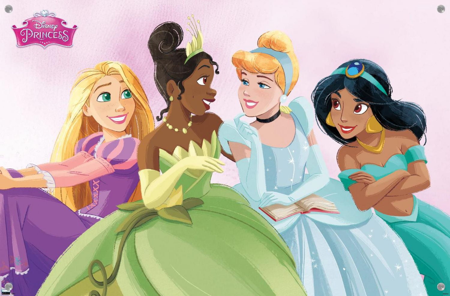 Disney Ultimate Princess Celebration - Group Wall Poster, 22.375" x 34" Framed