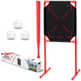 thumbnail image 1 of GoSports LotBall AIR Backyard Baseball Bat, Ball and Strike Zone Set - Plastic Baseball Game for Kids, 1 of 6