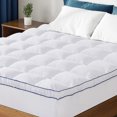 thumbnail image 4 of Subrtex Overfilled Cooling Mattress Pad with 16" Deep Pocket, Twin, 4 of 6