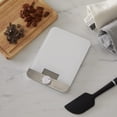 thumbnail image 3 of KitchenAid KQ908 Glass Surface 11 Pound Capacity Digital Kitchen and Food Scale, White, 3 of 7