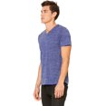 thumbnail image 4 of Bella Canvas Mens Jersey V-Neck Tee, M, Navy Marble, 4 of 6