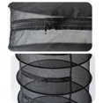 thumbnail image 2 of Amdohai 2ft 8 Layer Herb Collapsible Drying Rack W/Zipper Black Mesh Trays Dry Net Hanging for Hydroponics, 2 of 8