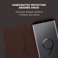 thumbnail image 4 of OtterBox Strada Series Shock Absorbent Foli Cell Phone Case for Samsung Galaxy S9, Brown, 4 of 6