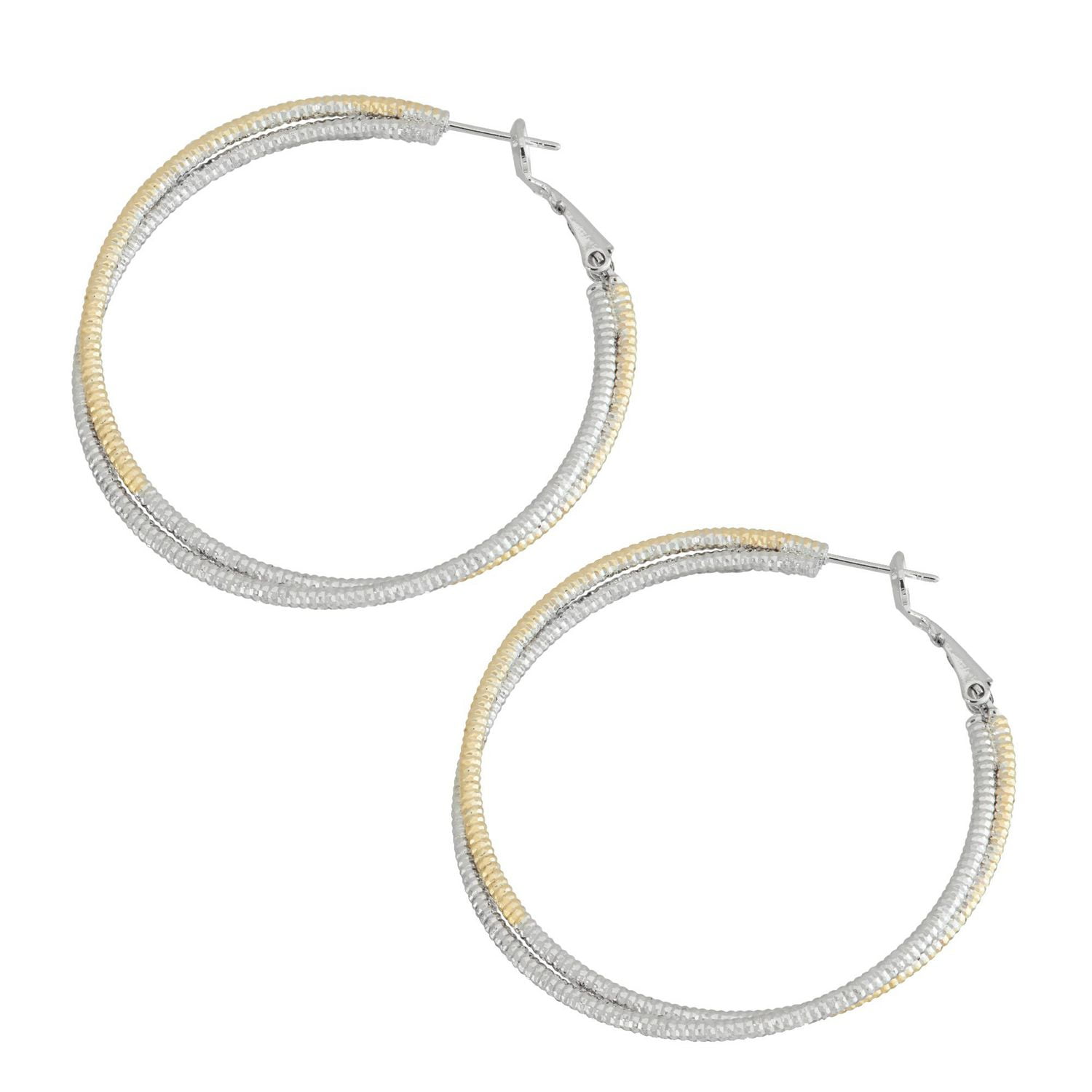 TI AMO 14 KT PLATED EARRINGS