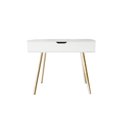 thumbnail image 1 of Bureau moderne avec rangement et miroir - Blanc, 1 of 5