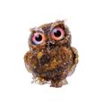 thumbnail image 1 of GUOOL Desktop Decoration Collection Small Owl Sculpture for Bookshelf Indoor Table brown, 1 of 9