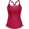thumbnail image 1 of ORUYROP Womens Tankini Swim Top Only Tankini Bathing Suit Tops No Bottom, 1 of 6