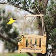 thumbnail image 1 of EGNMCR Bird Feeder Stand For Outside Wooden Bird Feeder feeder feeder, 1 of 9