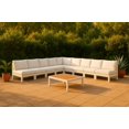 thumbnail image 2 of Meridian Furniture Nizuc Sectionnel Modulaire de Patio Extérieur Blanc, 2 of 9