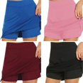 thumbnail image 4 of Jupe de Course Jupe de Tennis avec Shorts et Poches, 4 of 5