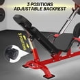 thumbnail image 2 of PIONEERWORKS Leg Press & Squat Machine for Home Gym with Calf Block & Barbell Plate Storage, Professional Lower Body Workout Equipment for Fitness and Strength Training, 2 of 10