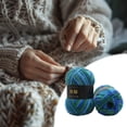 thumbnail image 3 of Colorful Hand Knitting 50g Knitting Crochet Milk Soft Baby Cotton Wool Yarn, 3 of 5